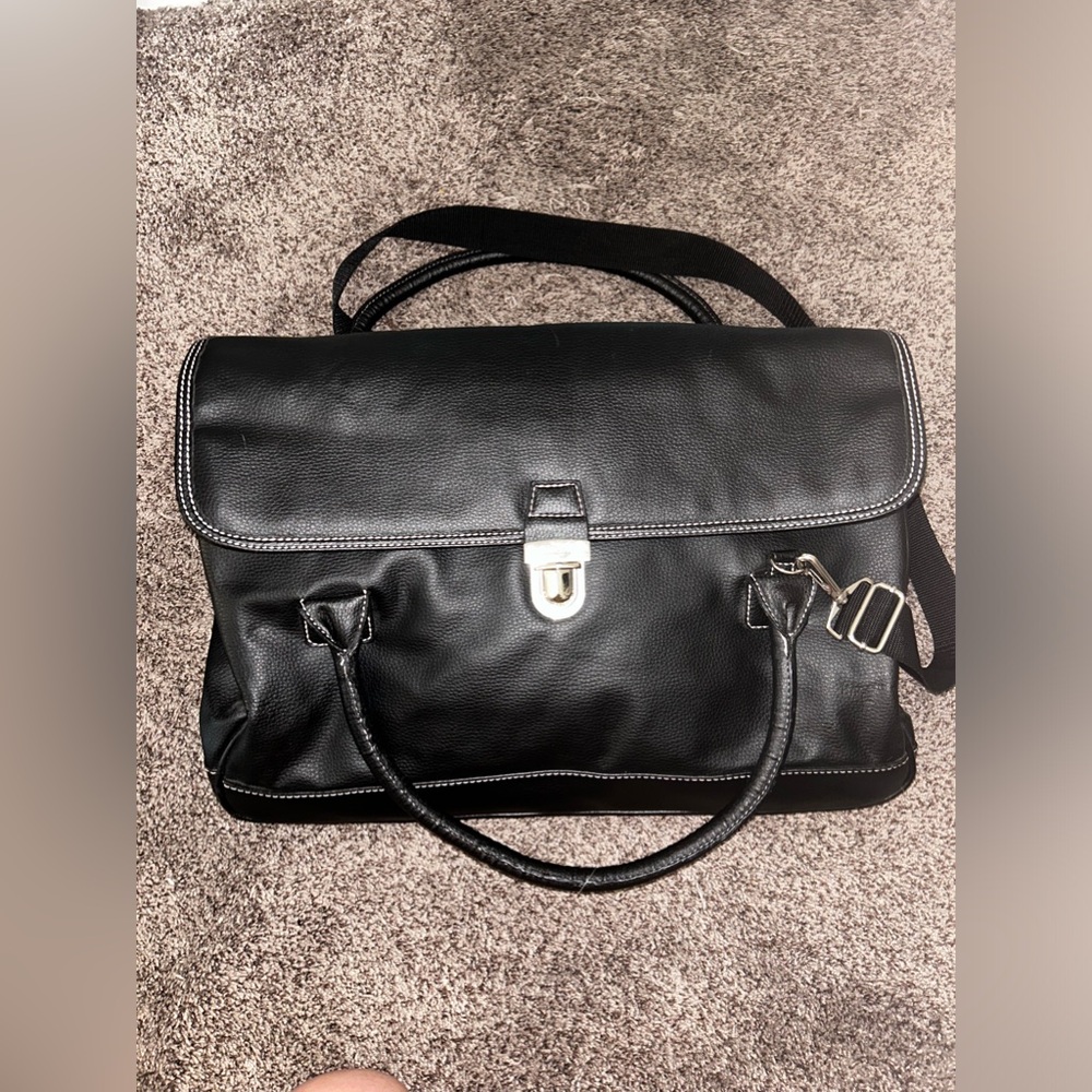 Victoria Secret Black Duffle Bag
